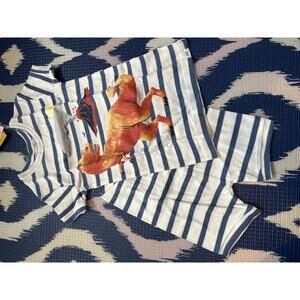 🌱ORGANIC🌱 Baby Gap  | T-Rex PJ Set  Sz 18-24mnths    +Loving Kindness Everyday